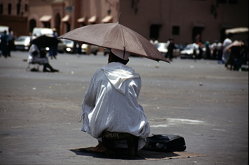 Hitze in Marrakesh